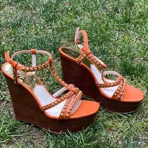 MK wedge shoes